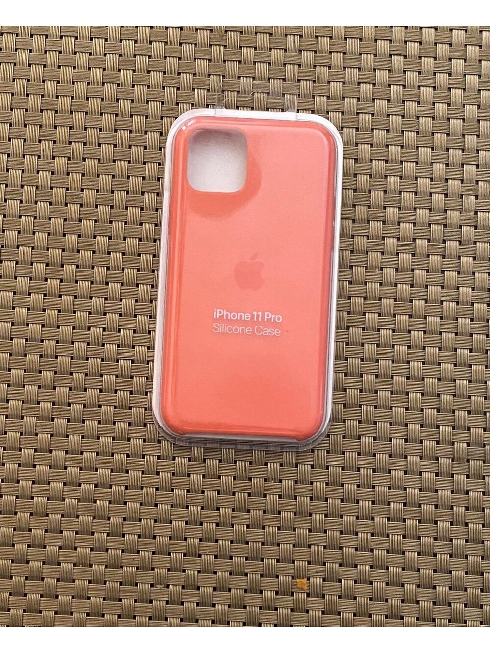 Apple Silicone Case for iPhone 11 Pro Clementine (Orange)